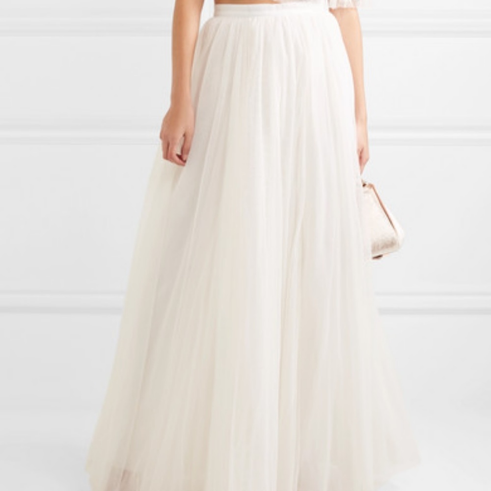 Tulle Bridal Maxi Skirt (Needle & Thread)